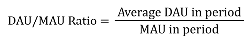 DAU-MAU-Ratio-Formula