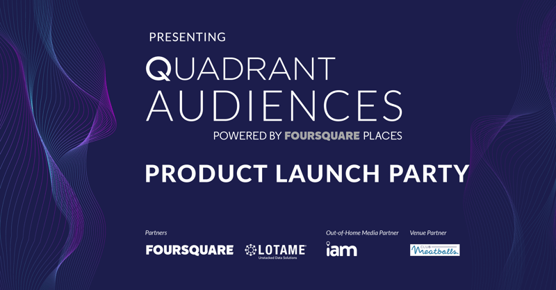 Ad Creative created for Quadrant Launch Party