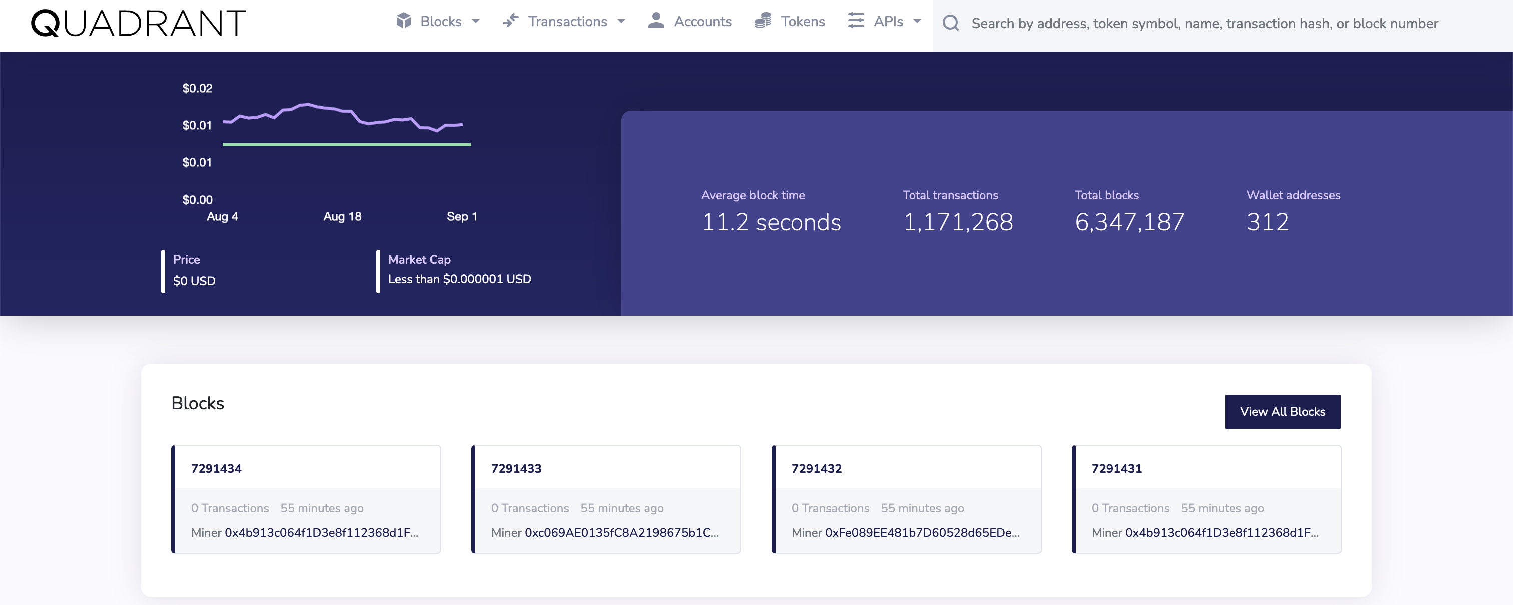 block explorer 1
